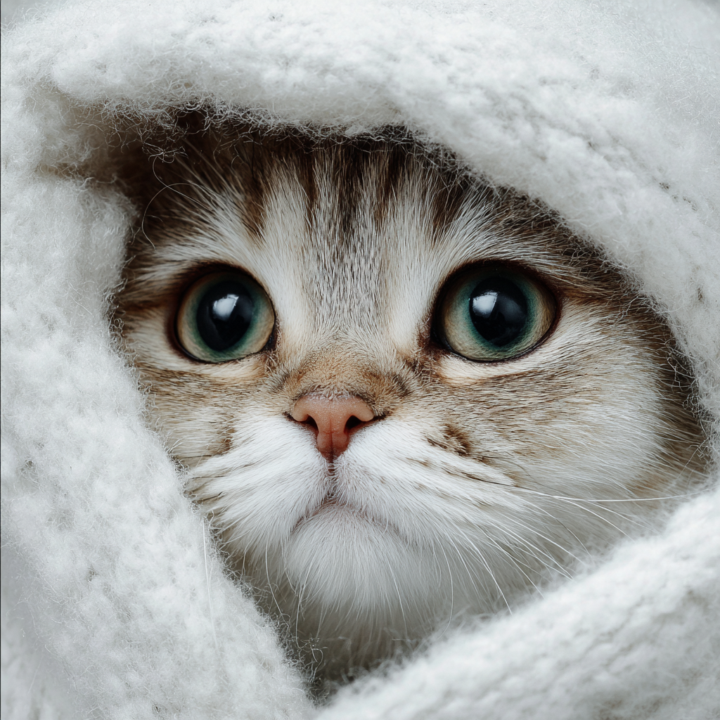 chat qui a froid